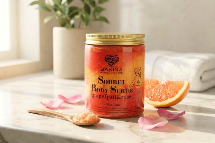 Body scrub grejp ruža