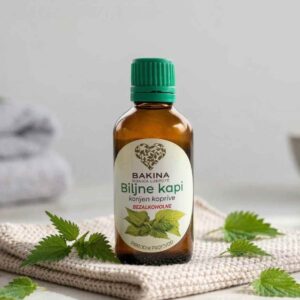 Biljne kapi korijena koprive - bezalkoholne