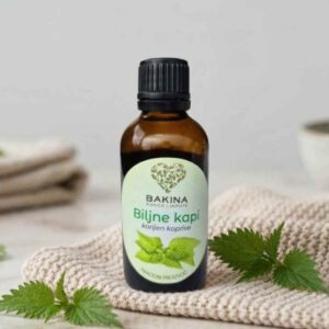 Biljne kapi korijena koprive - tinktura