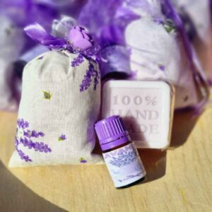 Lavanda organza set