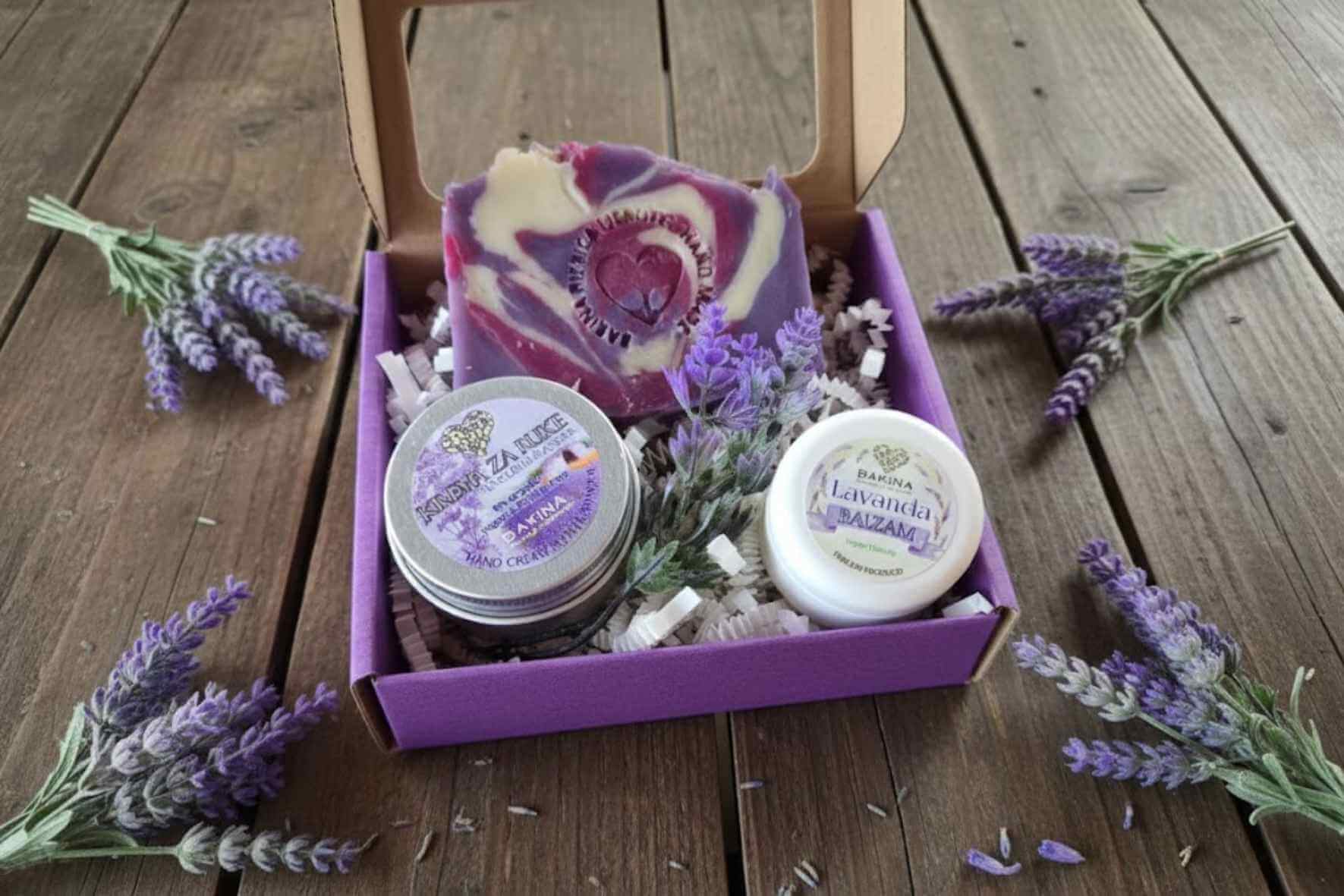 Lavanda mini beauty box